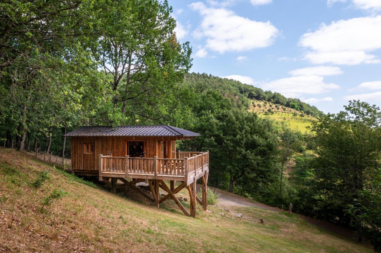 Camping La Serre Aigues-Vives (Ariege) Exterior foto