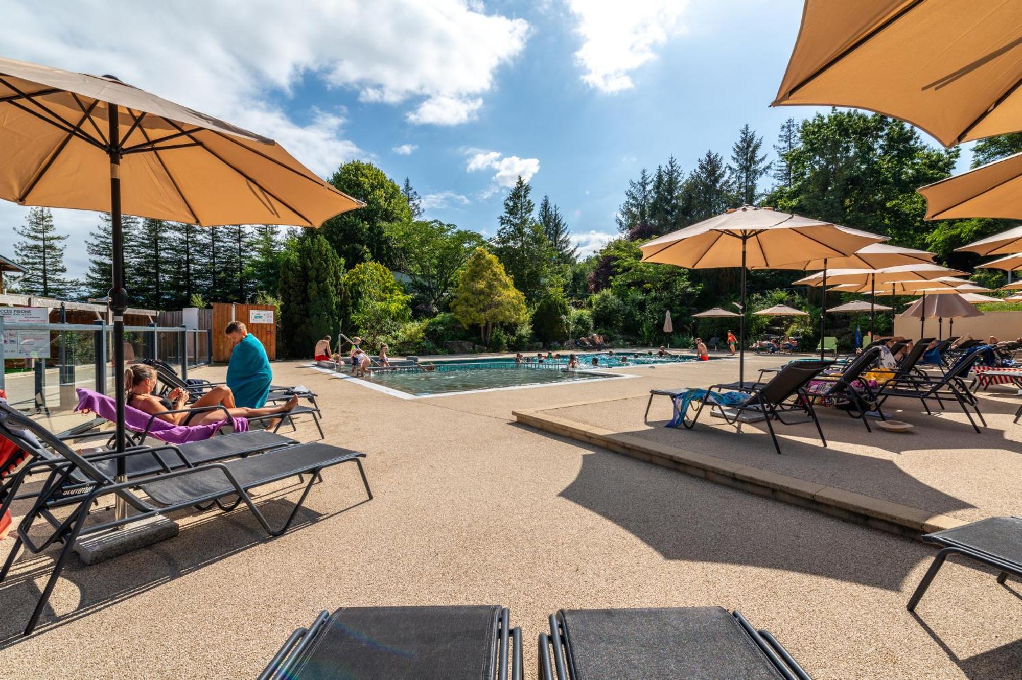 Camping La Serre Aigues-Vives (Ariege) Exterior foto