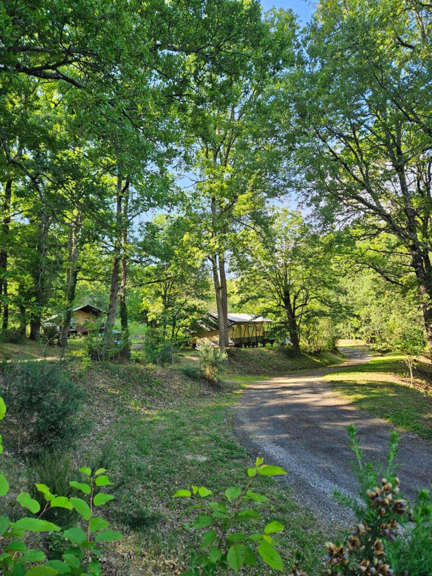 Camping La Serre Aigues-Vives (Ariege) Exterior foto