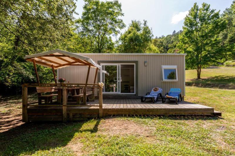 Camping La Serre Aigues-Vives (Ariege) Exterior foto