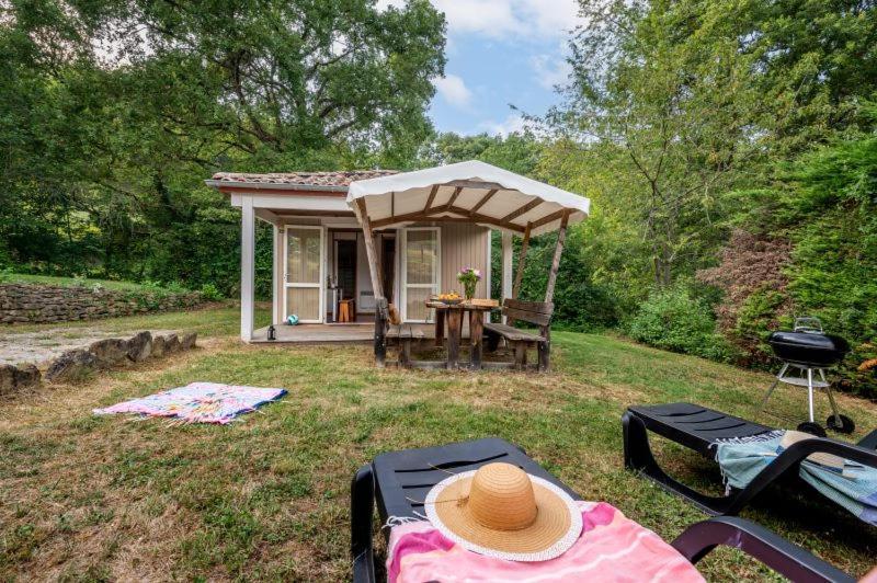 Camping La Serre Aigues-Vives (Ariege) Exterior foto