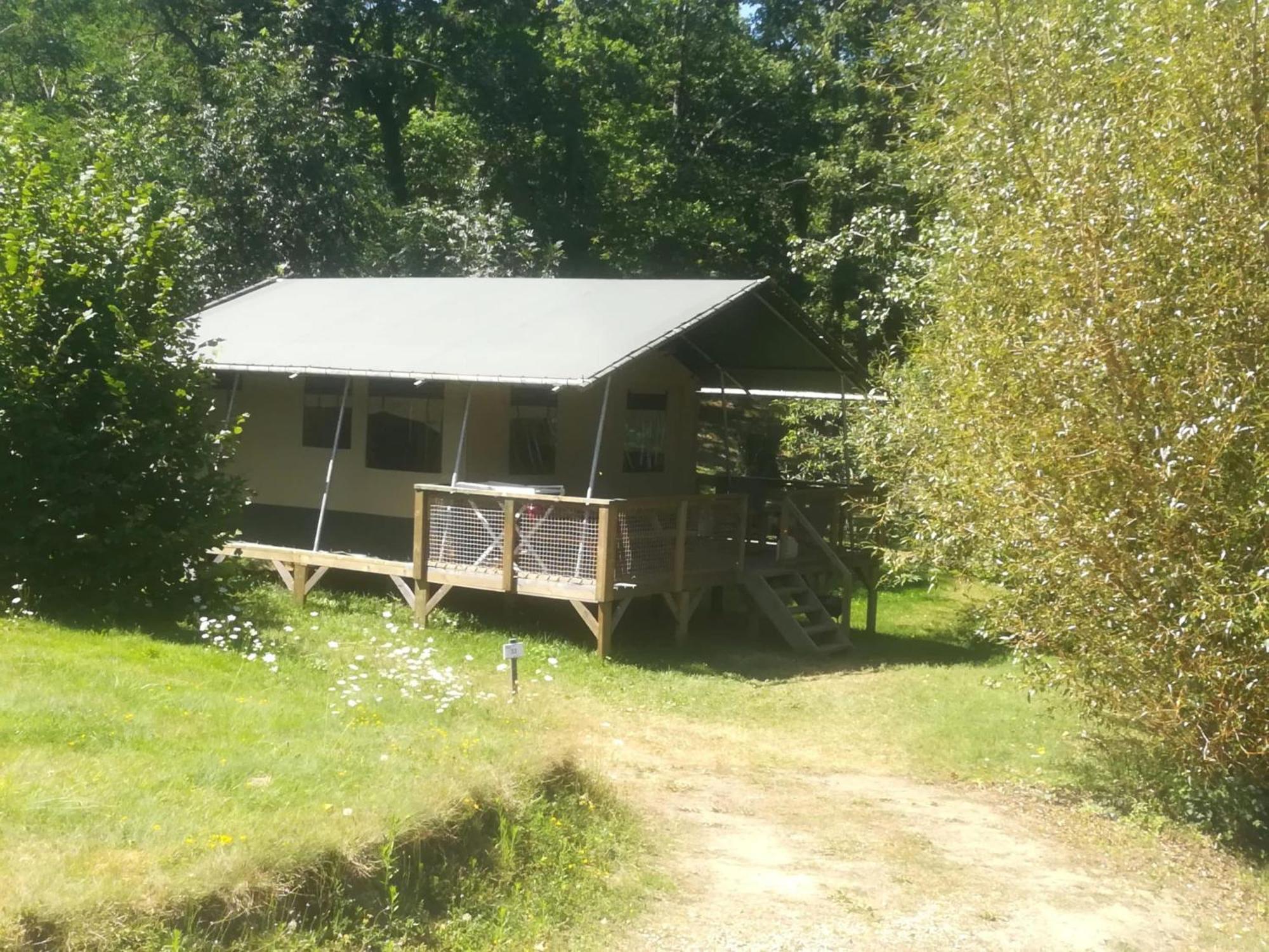 Camping La Serre Aigues-Vives (Ariege) Exterior foto